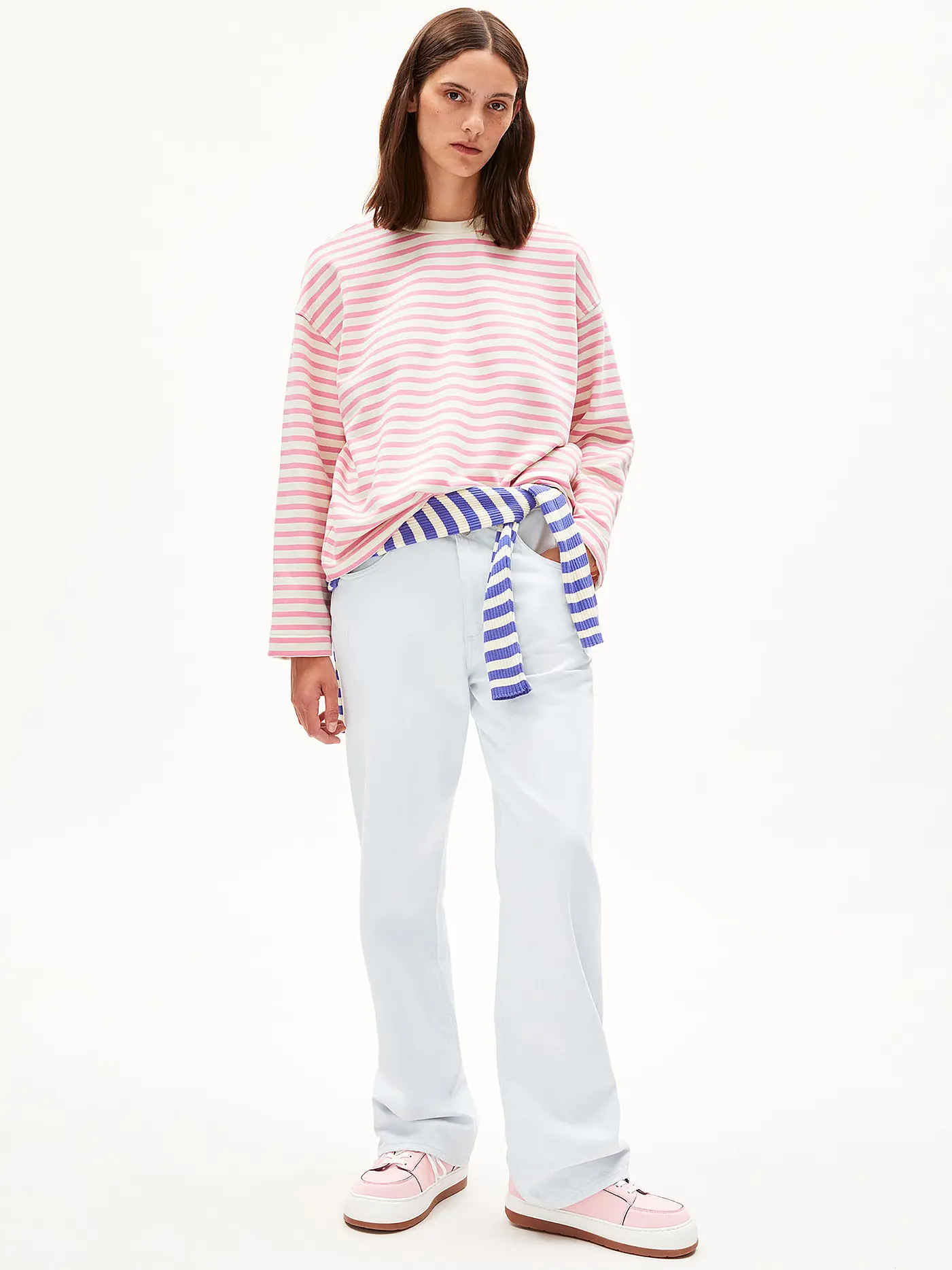 ARMEDANGELS | Sweater Oversized Fit Frankaa | rosa
